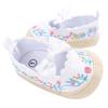 Kids Girls Vintage Princess Style Spring Embroidery Bowknot Casual Baby Anti-skid Shoes