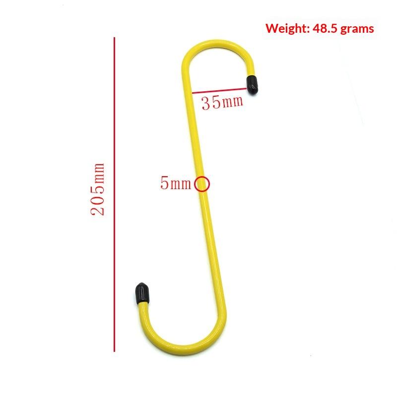 Haki do zacisków hamulcowych samochodowych Wieszaki do zacisków hamulcowych samochodowych Haki z gumowymi końcówkami Uniwersalne narzędzia do pracy przy łożyskach hamulcowych, osiach, zawieszeniu