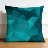 Tropical Rainforest Leaf Buttfly Geometric Abstract Cushion Cover Peach Skin Throw Pillowcase Living Room Home Decor Pillow Case