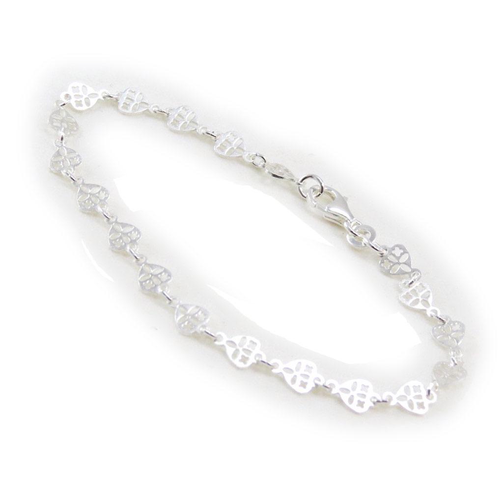 Les Trésors De Lily [I5207] - Silver 'Love' Silver Bracelet - 5 Mm