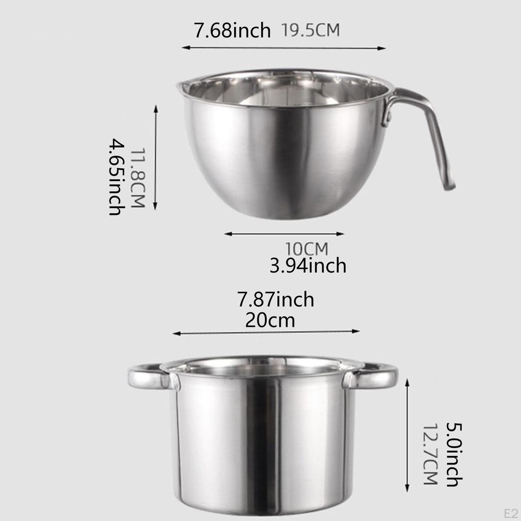 Chocolate Sauce Melting Pot, Bowl Baking Tool, Butter Boiler Warmer,