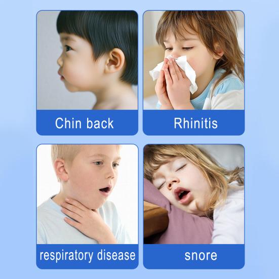 Kids Anti Snore Chin Strap Adjustable Breathable Keeping Mouth Closed Universal Children Sleep Aid Anti-Snoring Jaw Strap Breathing Corrector Device