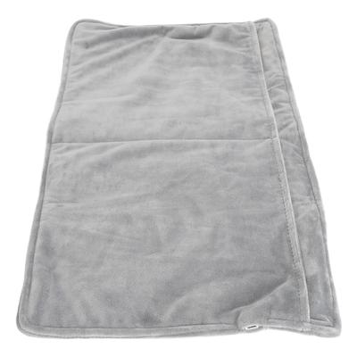 Electric Heated Foot Warmer USB Powered Foot Heating Pad Soft Plush Promotes Circulation Foot Warmer for Bed Office Trip