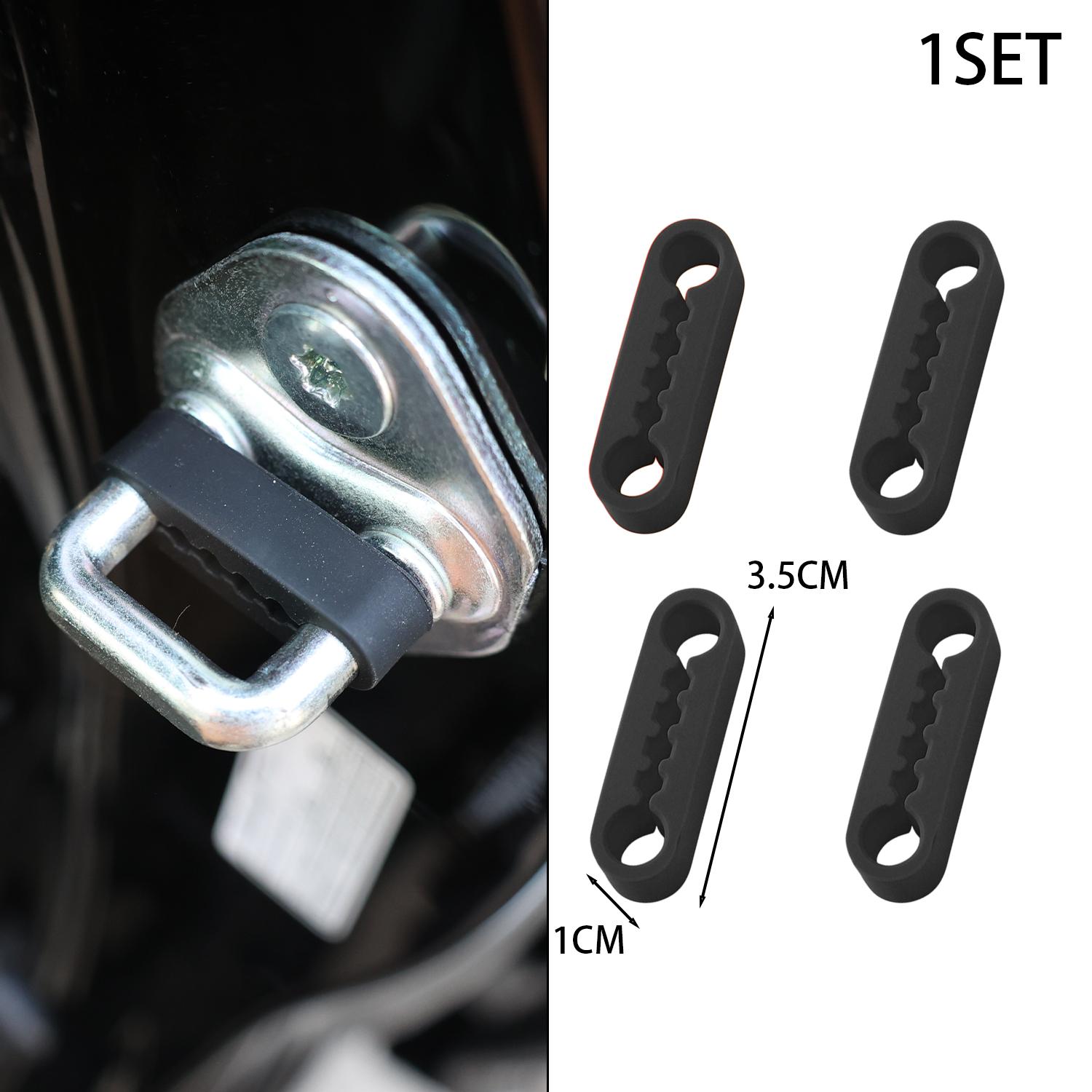 

Universal Car Door Lock Damper Buffer for Toyota Nissan VW Hyundai KIA Peugeot Tesla Deadener Seal Shock-Absorbing Noise Reducer