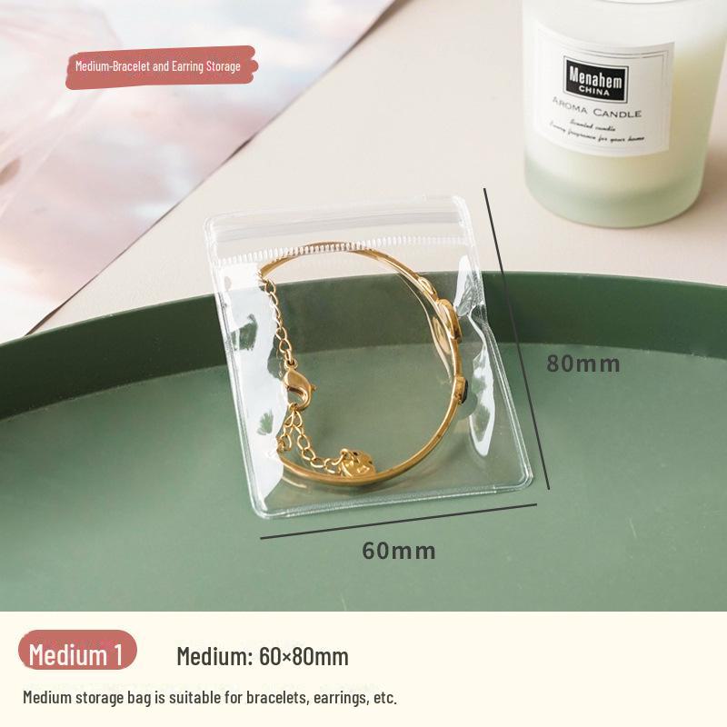 

Портативна прозора антиокислювальна коробка для зберігання ювелірних виробів для сережок, намиста та кілець