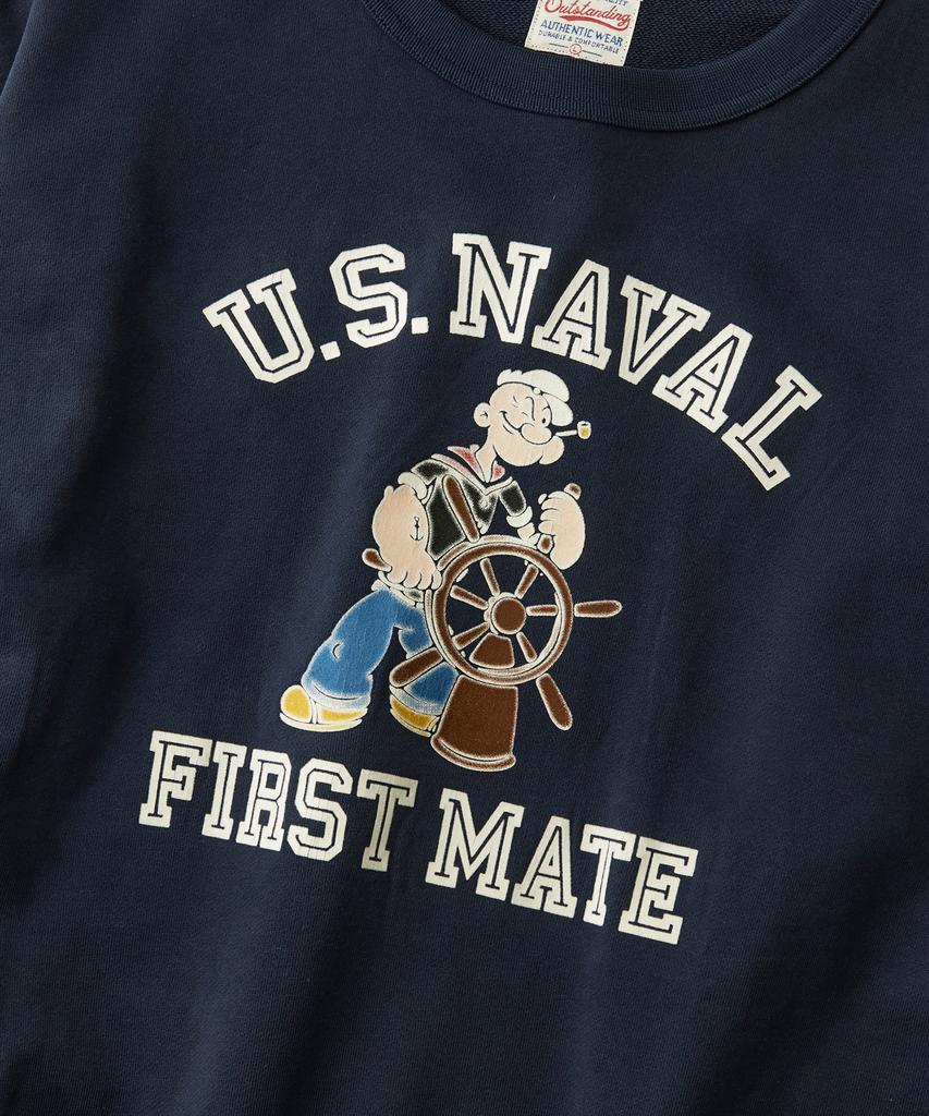 OUTSTANDING Mil Series Sweat(First Mate)_Navy