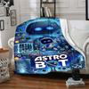 1pz Coperta in Flanella Astro Bot Adventure per Super Morbida Carina Comfort per Viaggio Biancheria da Letto Divano Divano Coperta Y7234