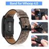 WHOOP 4.0 Compatible Leather Band Vintage Style Replacement Strap Premium Wristband Smart Fitness Accessories