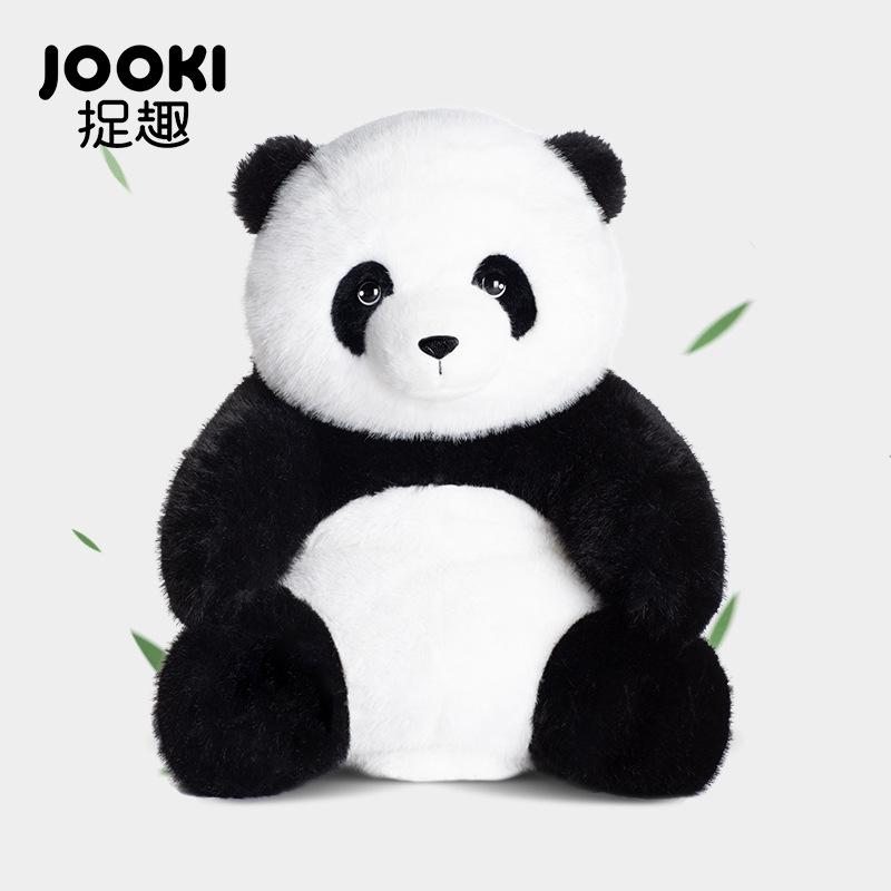 Panda Knuffel – Levensgetrouwe Gevulde Pop & Knuffelkussen Cadeau