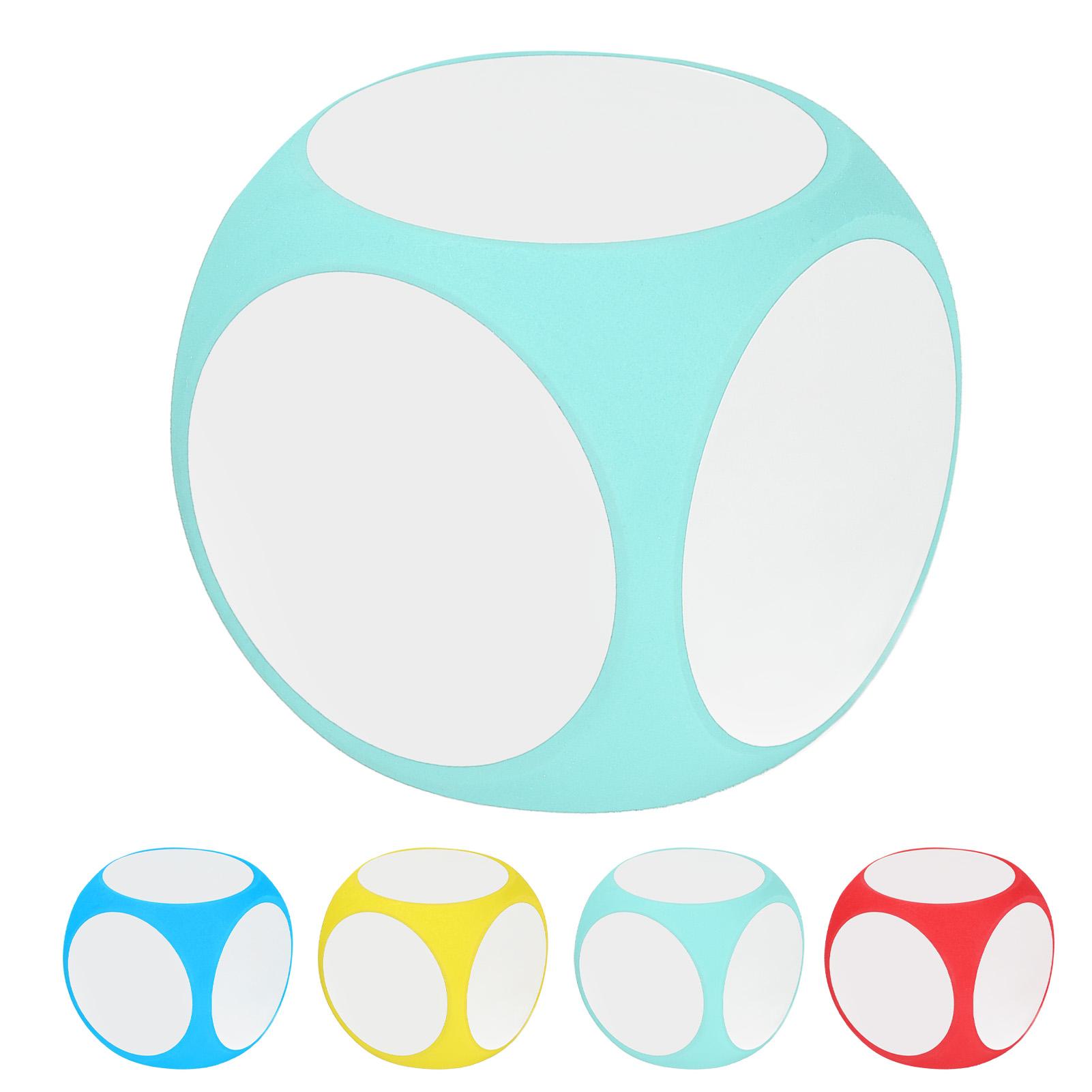 Протираемые кубики кубические портативные очищаемые кубики для письма яркие цветные — фото 7