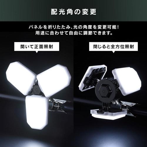 IRIS OHYAMA Variable Light Distribution LED Clip Light Indoor LED Floodlight 6000lm ILW-60GWC