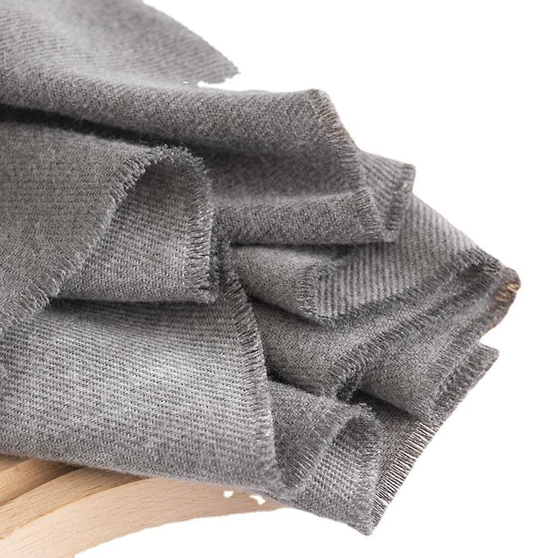 New Elegant Celebrity Style Printed Scarf Imitation Cashmere Autumn and Winter Flower Shawl Soft Warm Scarf