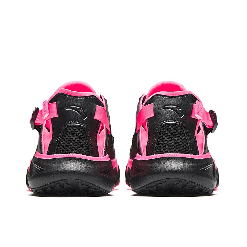 Anta Wuyi Stream Hiking Shoes Summer 2026 Thick Sole Outdoor Functional Shoes Kids Shoes Basic-Black Fluorescent-Lotus-Pink 922626650-5