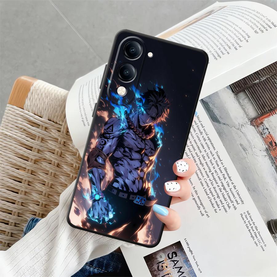 

Чехол для телефона для Vivo Y02 Y11 Y22 Y12 Y15S Y19 Y16 Y17 Y31 Y36 Y20 Y21 Y27 Y33S Y35 Y30 One Piece Зоро vivo Y21