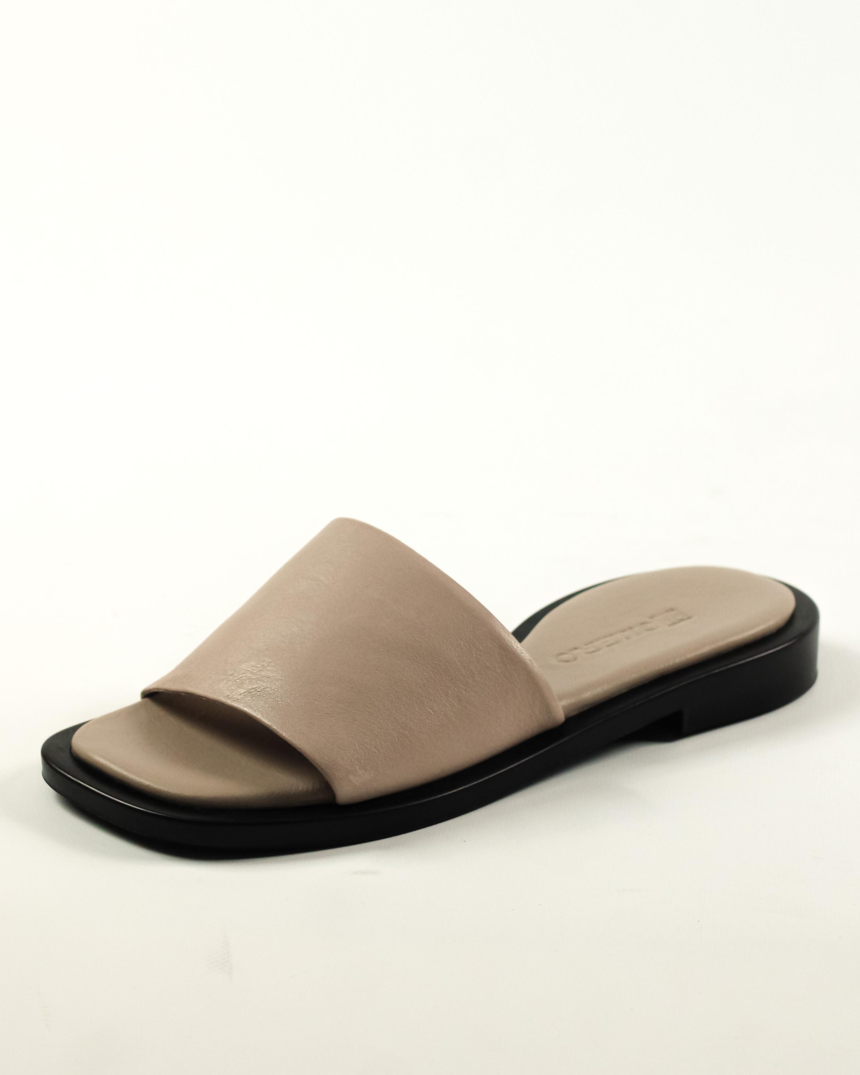 Chaussons femme Guero 9808 36 Vison cuir 37 blanc antique