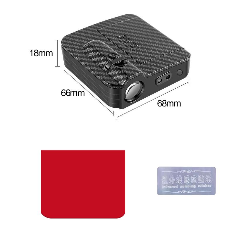 For Geely Auto EC7 GC9 EC8 Tugella Azkarra Monjaro Atlas Pro Coolray Logo Car HD Door Welcome Light Led Projector Lamp 1/2PCS