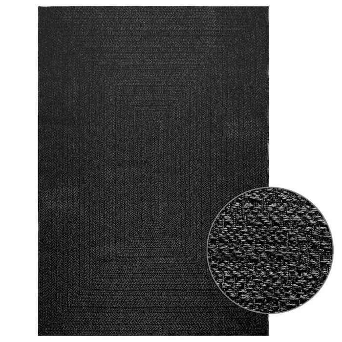 VidaXL Tapis ZIZUR 160x230 cm aspect de jute intérieur extérieur, tapis d'extérieur, tapis de sol, tapis d'intérieur 4010336