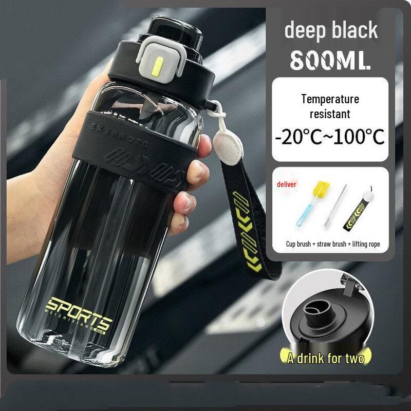 Shangqi Large Capacity Sports Water Bottle Set