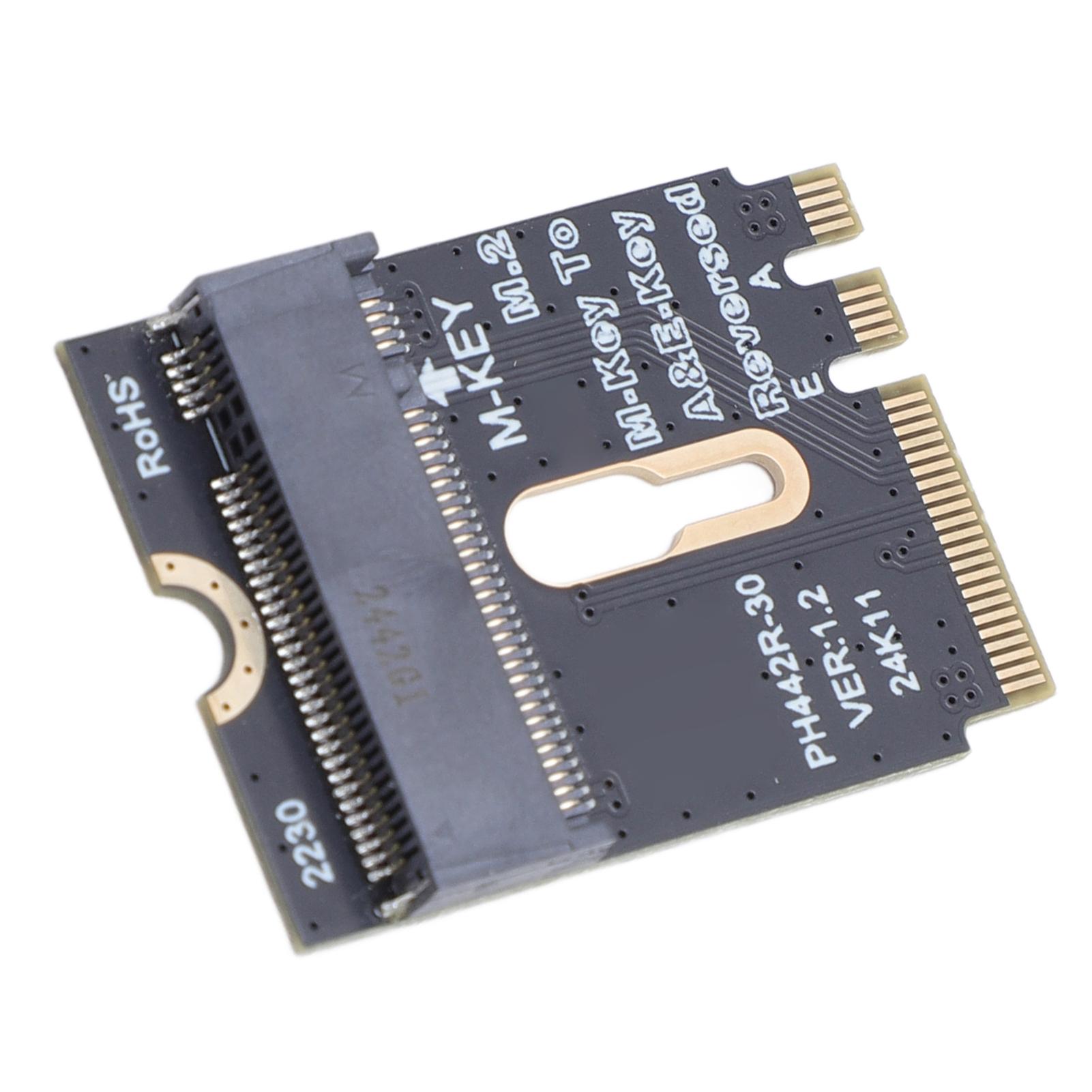 

Адаптер-перехідник M.2 NVME SSD M.2 A та E Порт WiFi PCIe 4.0 M Key NVME SSD Карта-перехідник для Nvme