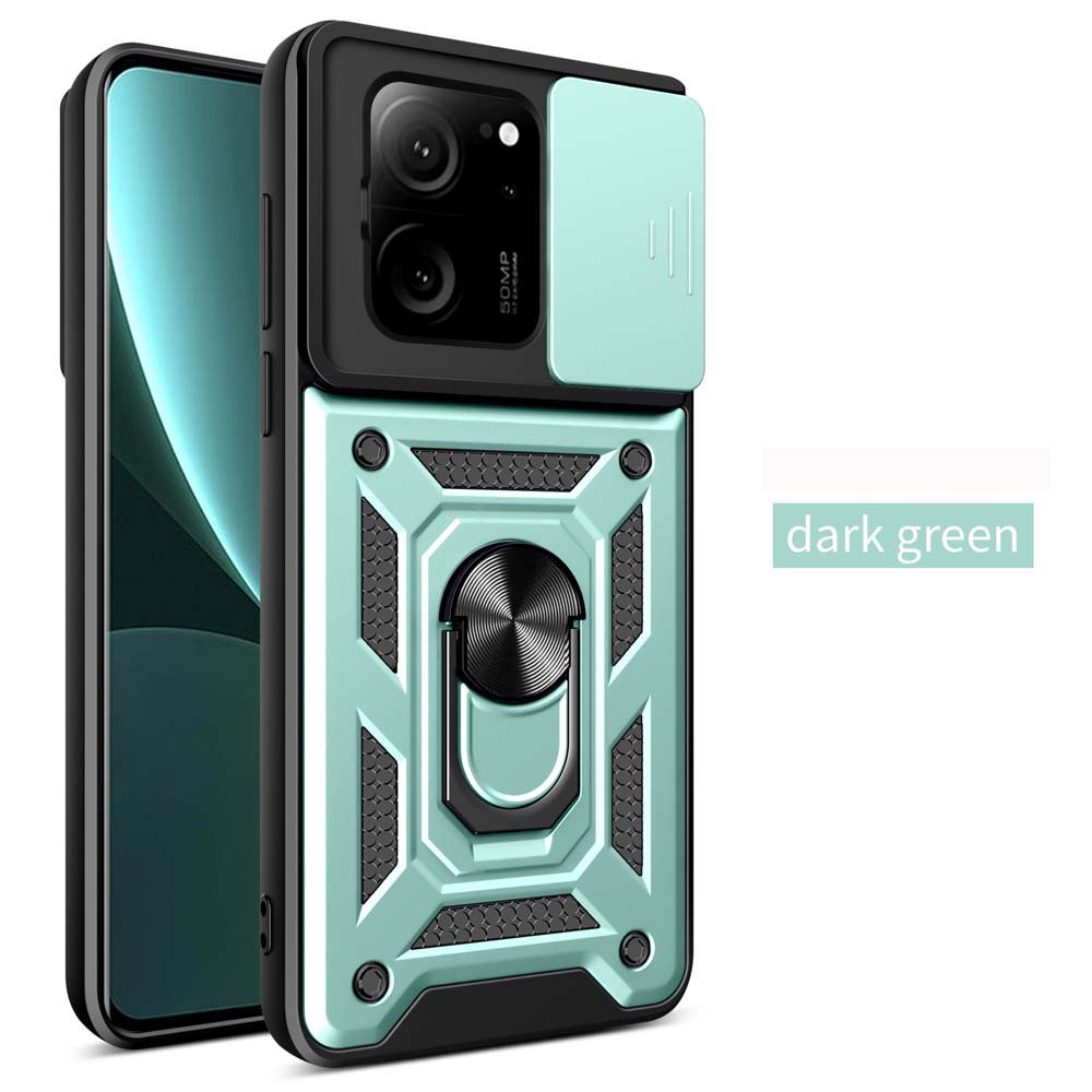 Stoßfestes Rüstungsgehäuse für Xiaomi Mi 13T 12T 11T Pro Autohalter-Telefonabdeckung für Mi 14 13 12 11 Lite Kameraobjektivschutz Fundas