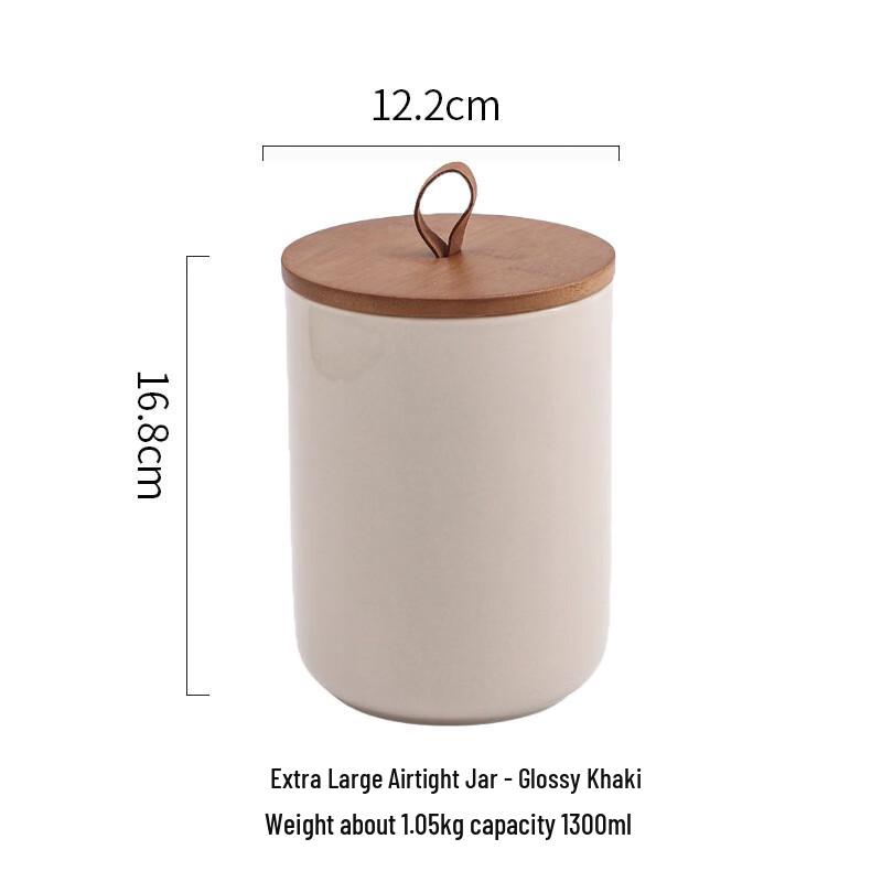 ZISIZ Mehrzweck-Keramik-Vorratsglas