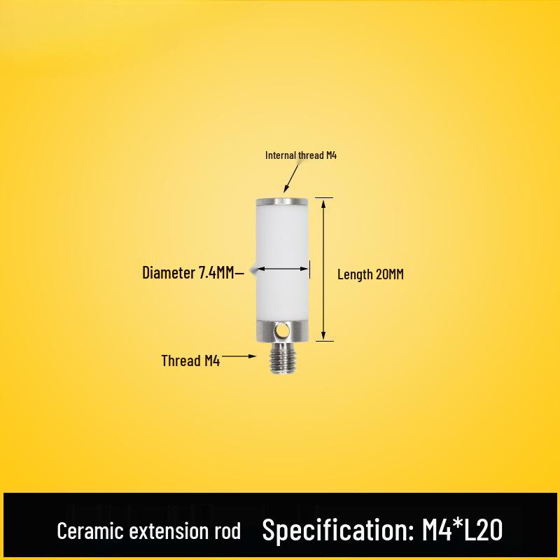M4 Ceramic Rod Touch Probe - Jewel A-5000-3709/372