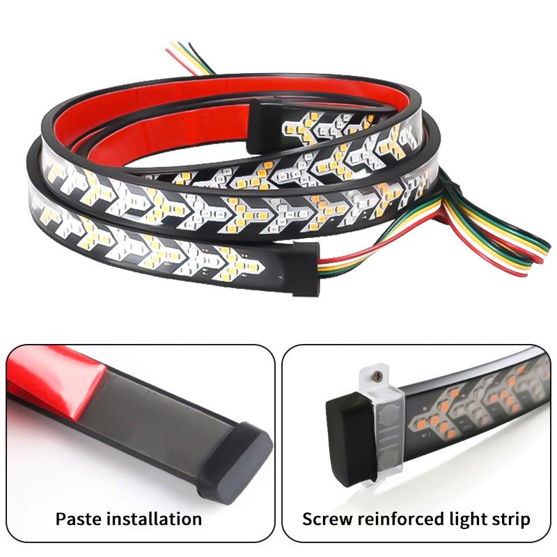 Led Tailgate Light Bar Strip, 2026 Upgraded Light Led Bar Signal Break Reverse, Turn Signal Strip