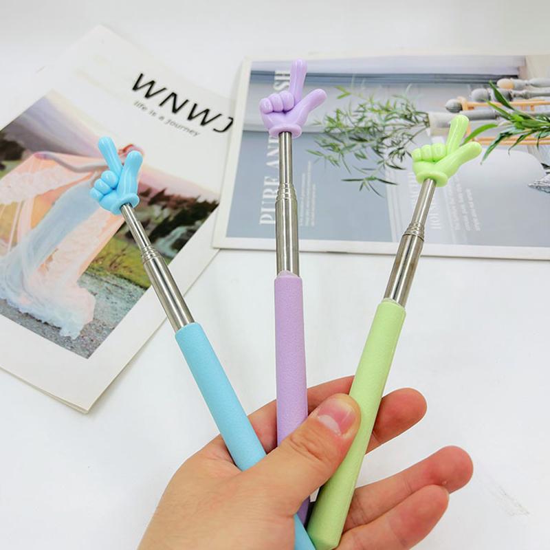 1PC Finger Shaped Blackboard Presenter Stick Reading Guide Tools Multiple Colors Available Anti-slip Portable Handheld Stick ZYF