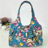 Women's Korean Style Canvas Tote Bag with Bowknot - Simple, Retro, and Perfect for Groceries or Your Phone