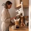 Cabinet Door Banana Holder Monkey Hook, 3D Printed Under Kitchen Hanger Storage Funny for Design Hook Bananas, Keys, Bags, Hats, Coats Countertop