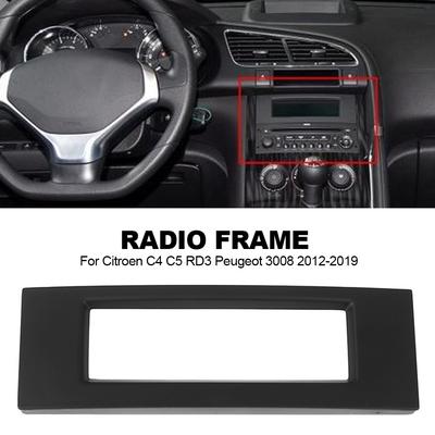 Multifunkční autorádio C-Screen Skořepina Pouzdro Pevný Rám Náhrada Obrazovky CD Přehrávače Kryt Pro Citroen C4 C5 RD3 Peugeot 3008 2012-2019