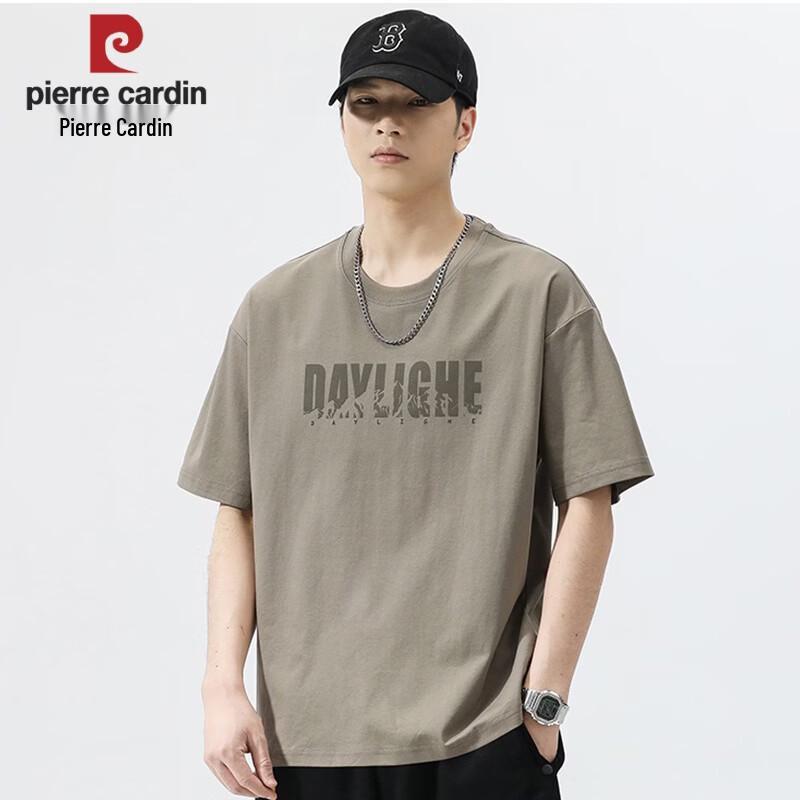 Pierre Cardin Men s Ice Feel Cotton Short Sleeve T-Shirt L