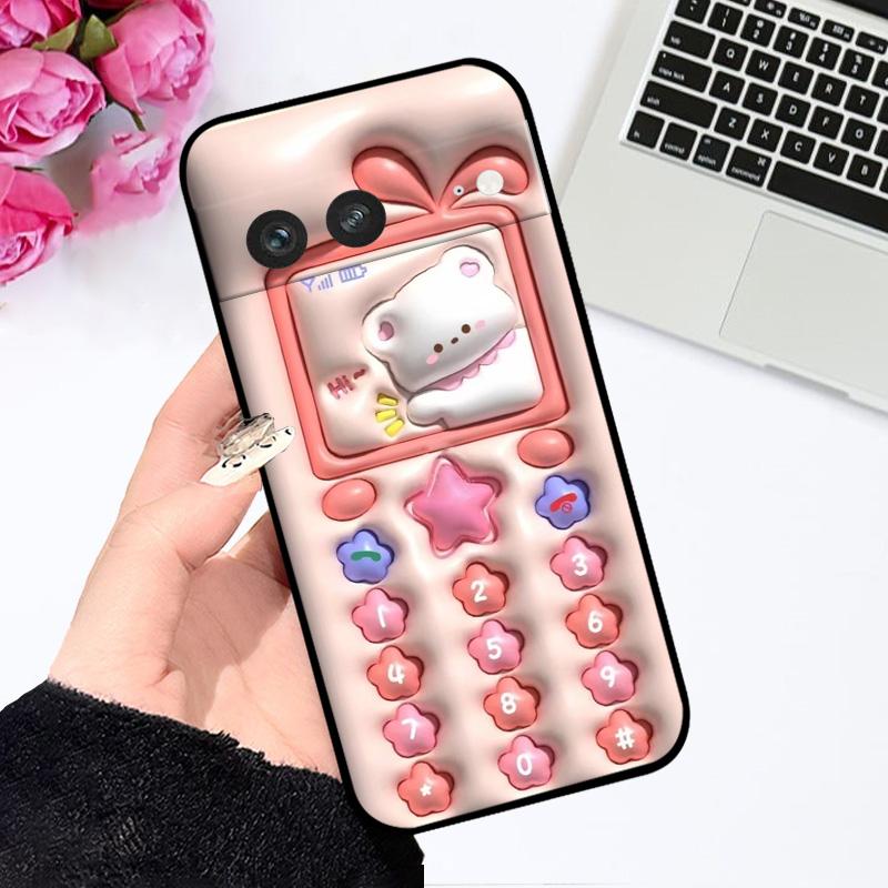 For Google Pixel 7 Pro Case PIXEL 7A 6 6A Fashion TPU Silicone Phone Cover For GOOGLE Pixel 8 Pro 8A 5G Shockproof Bumper Cases
