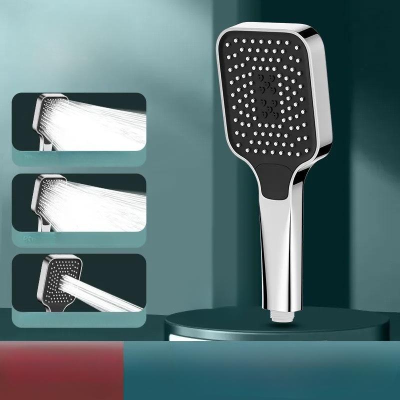 

1 шт. Квадратная авианосец третья передача большая панель турбонаддувная душевая насадка душ ванна сильная ручная насадка для крана