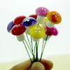 Mini Foam Mushroom with Wreath Wire - Christmas Decoration Prop