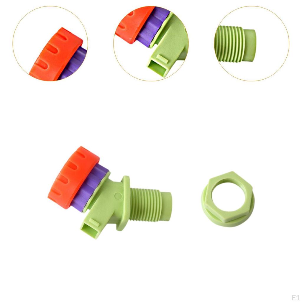 Water Faucet Garden Spigot Leakproof Knob Spout for Picnic Jug Tank Juice Beverage