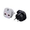 Depoguye EU To Uk Plug ,UK To Europe Travel Socket Converter Adapter,plug Converter 2 Pin To 3 Pin Ac Adapter uk plug adapter