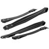 2Pcs Accordion Strap Shoulder Set Kit Adjuatbale PU Leather Accessory for 16‑120 Bass