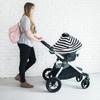 Striped Breastfeeding Cover Baby Car Seat Cover Breastfeeding Scarf Multipurpose Baby Stroller Cover