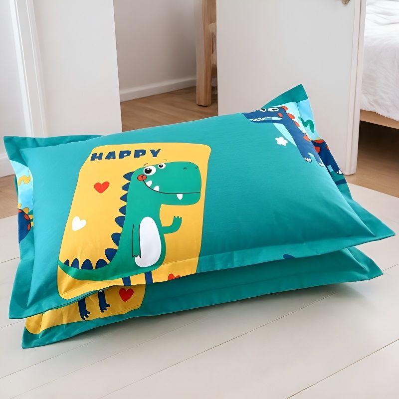 Skin-Friendly Breathable Brushed Pillowcase, Thickened 48x78 cm Cover for Adult Pillow Core