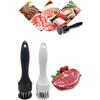 Köttmörningsverktyg, 16/21 vassa nålar köttmörare, genomborrar kött, mörar biff, nötkött, kyckling, fläsk, grillning, mari