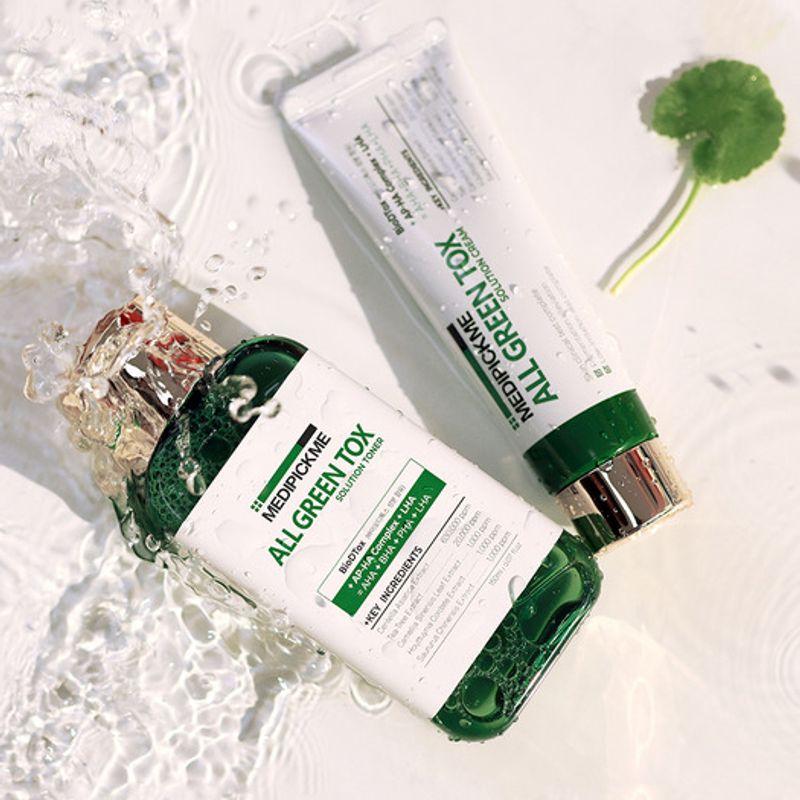 

MEDIPICKME All Green Tox Solution Cream + Toner 2-piece set Cream + Toner 2-piece set