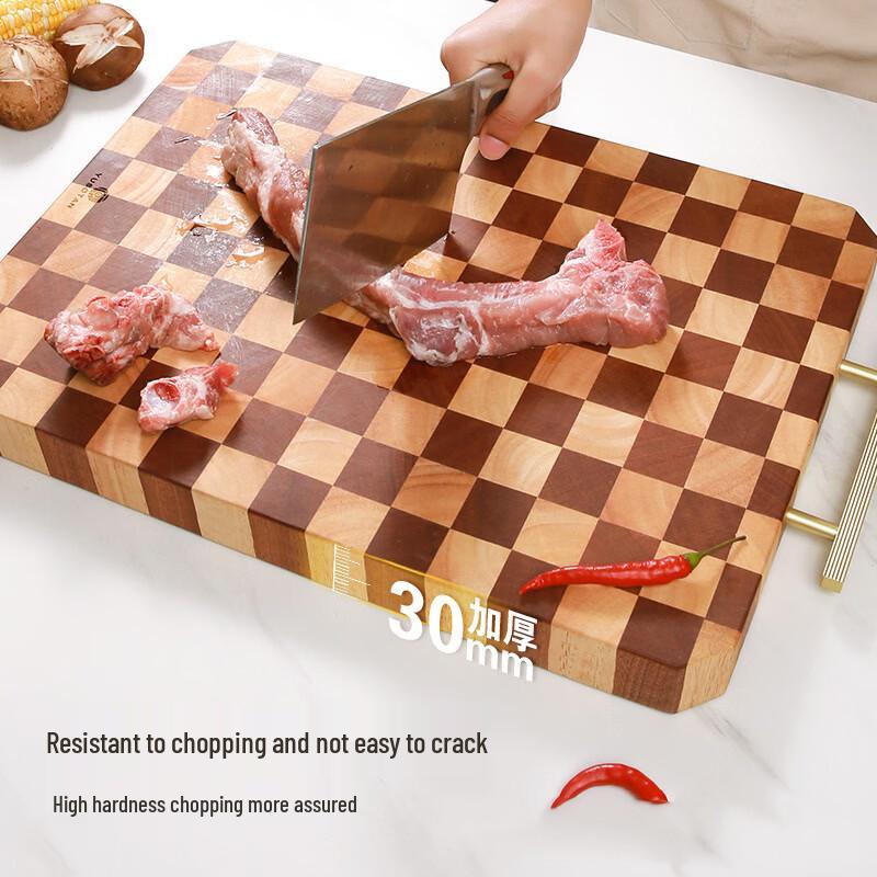 Jingzhifeng Wenge Wood Checkerboard Cutting Board