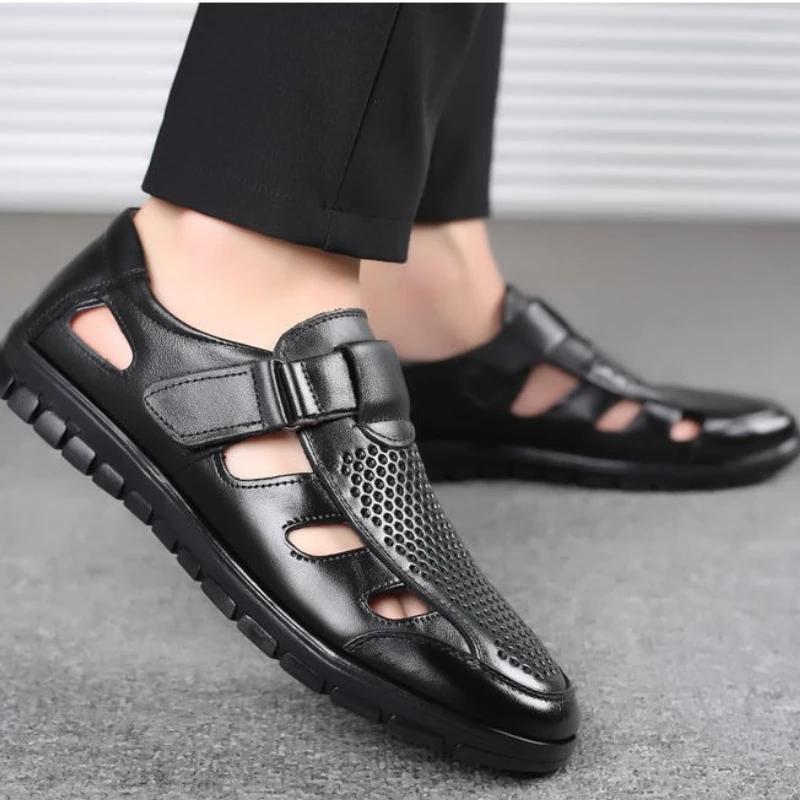 Fashion Flat Male Shoe Non-slip Beach Japanese New Arrival Summer 2025 Low Price Breathable Casual Luxury Clearance Sale 39 Men's Sandal