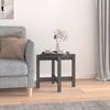 VidaXL Coffee Table Grey Ø 52.5x45 Cm Solid Pine Wood 822309