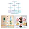 Practical Acrylic Display Stand Holder Sturdy and Durable Organizer Rack for Collectible Figures and Jewelry Accessories