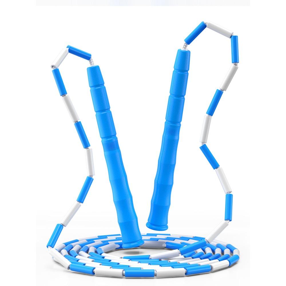 Bamboo Joint Jump Rope Hard Bead Training Adult Fitness Fancy Non-knotting Bamboo Joint Jump Rope