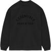 Heavy Long-Sleeve T-shirt 'Black' Men's 125SU242010F