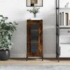 VidaXL Buffet Smoked Oak 34.5x34x90 Cm Engineered Wood 828809