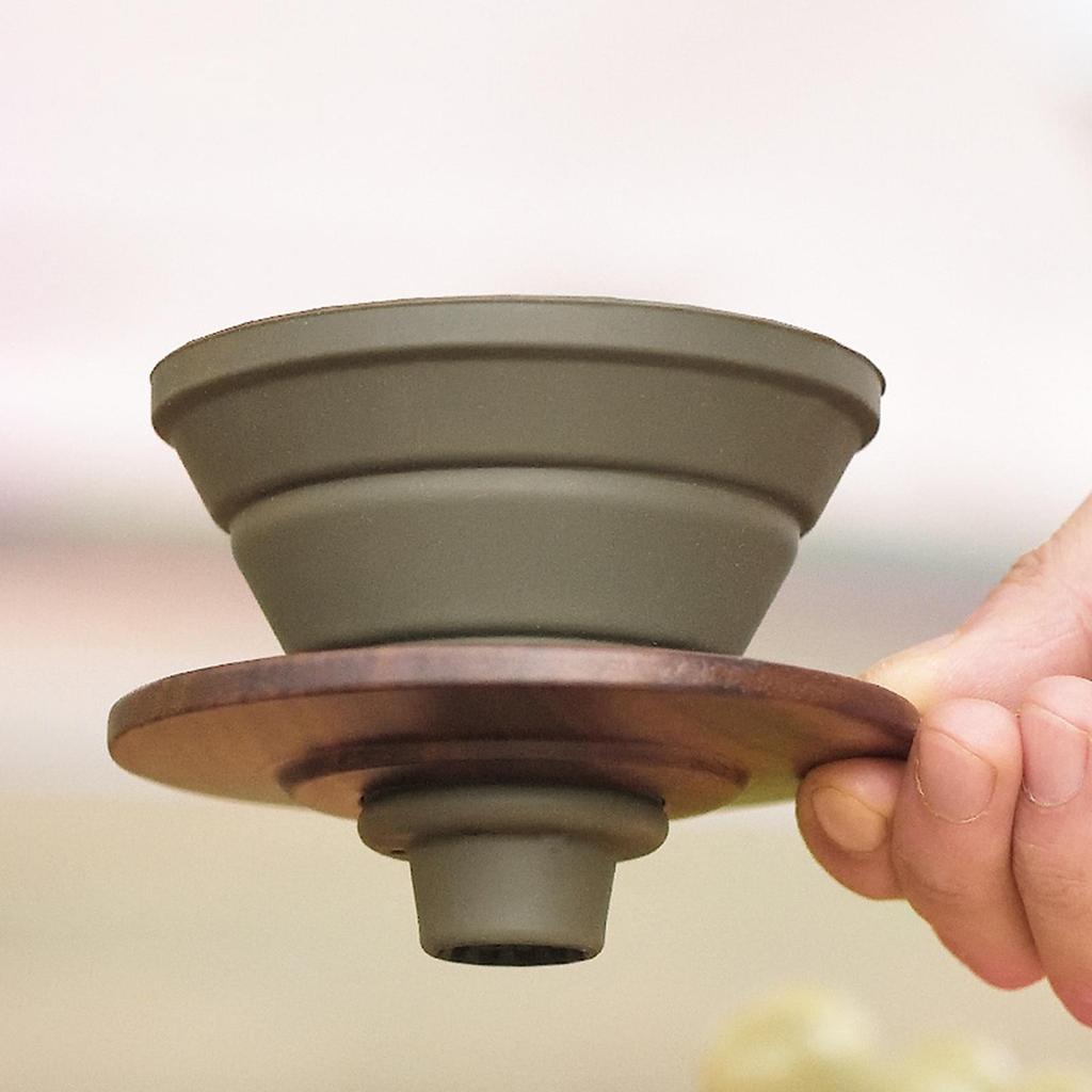 Pour Over Coffee Dripper Stand Holder Cone Filters Portable Multifunctional